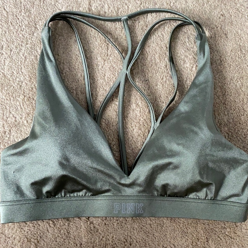 Victoria’s Secret Army Green Ultimate Sports Bra S